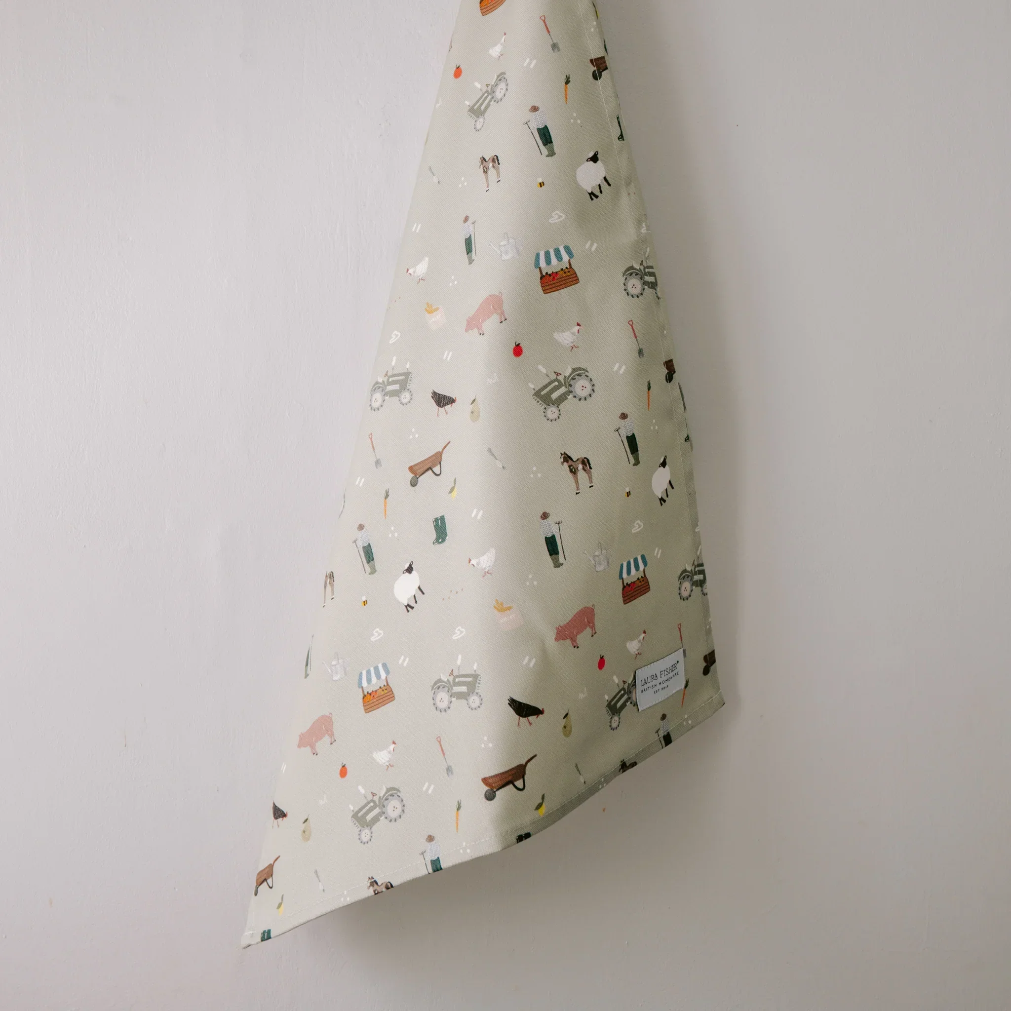 Country Farm Tea Towel - Image 2