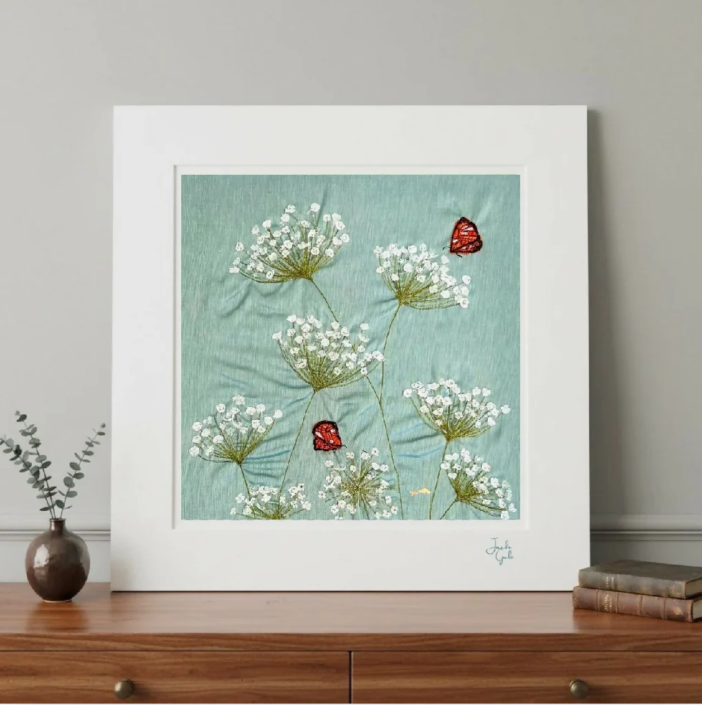 Cow Parsley - Fine Art Mounted Print