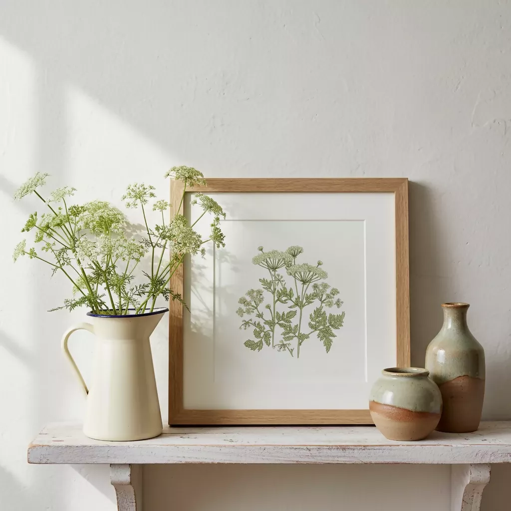 Cow Parsley Signed and Mounted Giclée Art Print