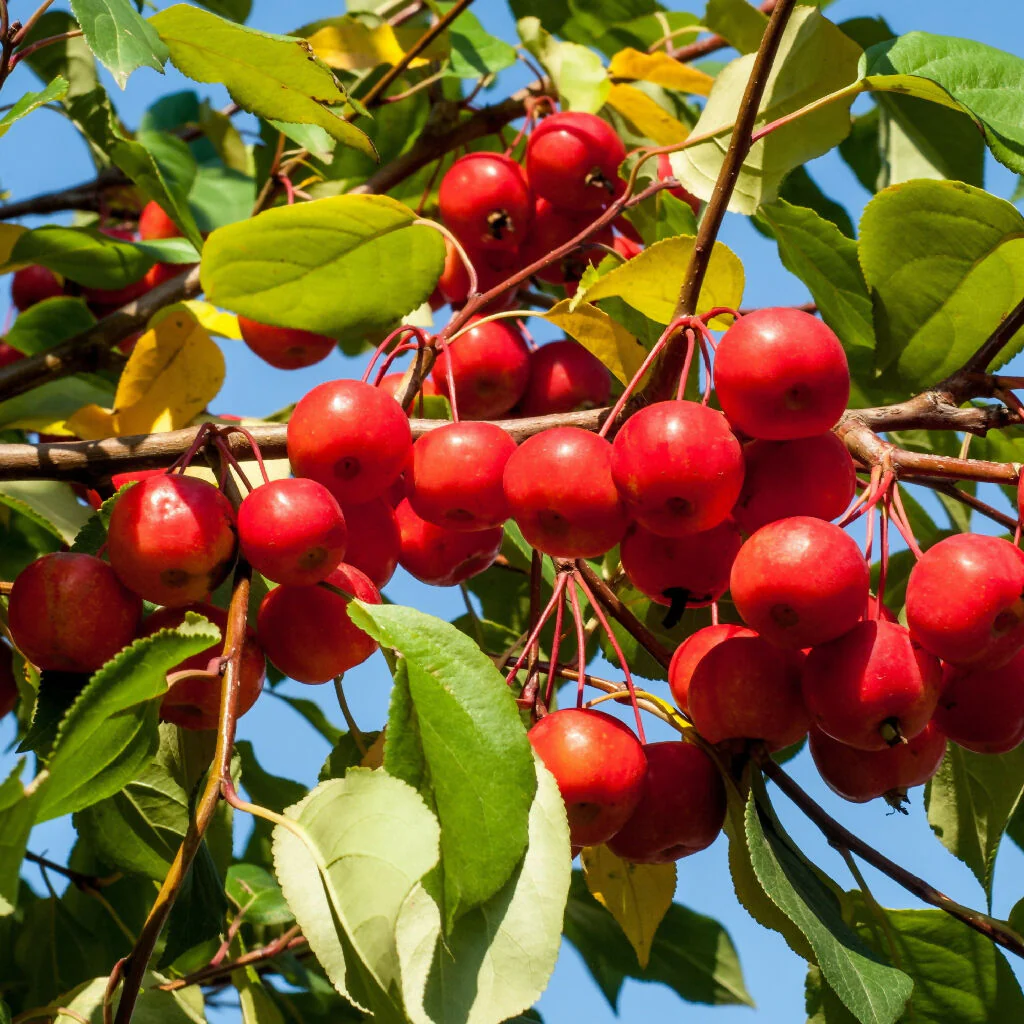 Crab Apple Trees, 'Red Sentinel', Full Plants in 10 Litre Pots - Image 3