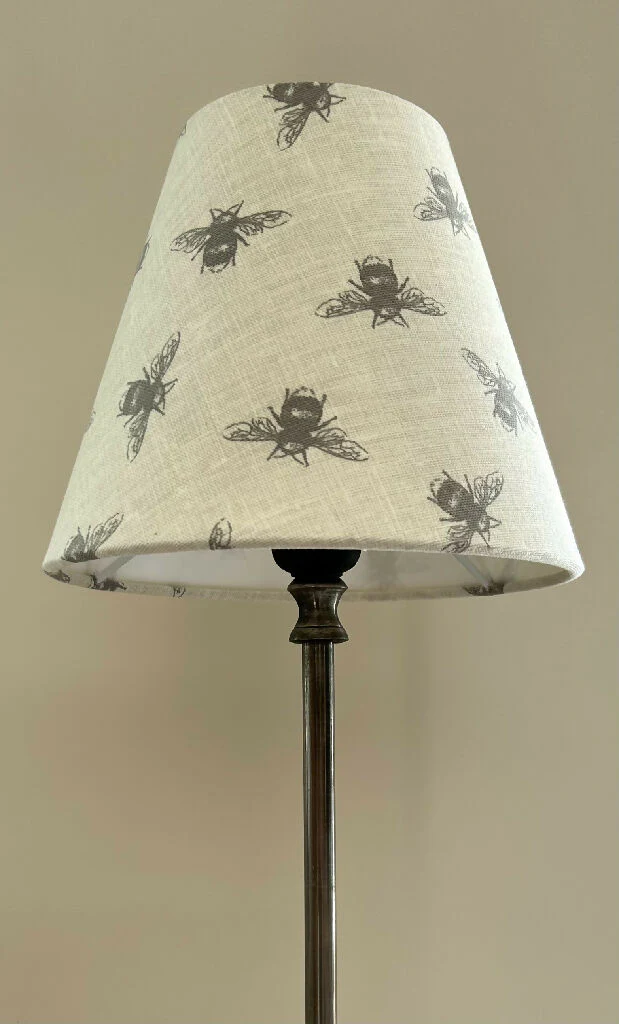 'Cream Bees' Lampshade - Image 3