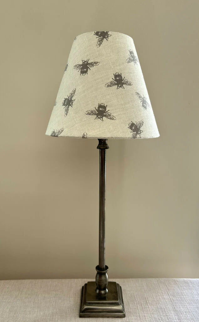 'Cream Bees' Lampshade - Image 4