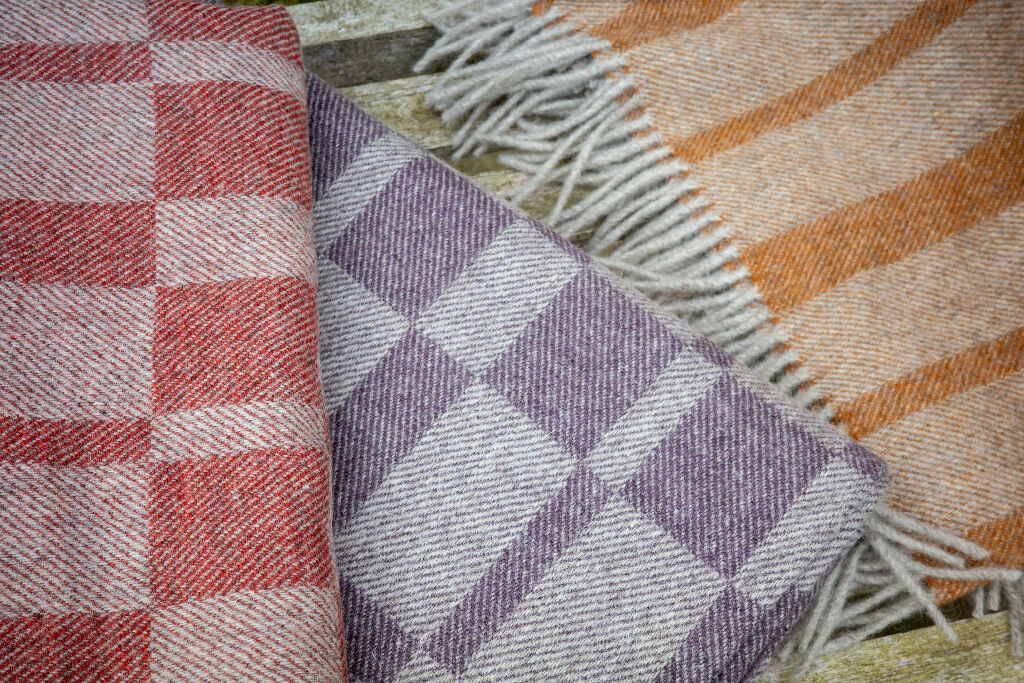 Cumbrian Checked Blanket - Image 6