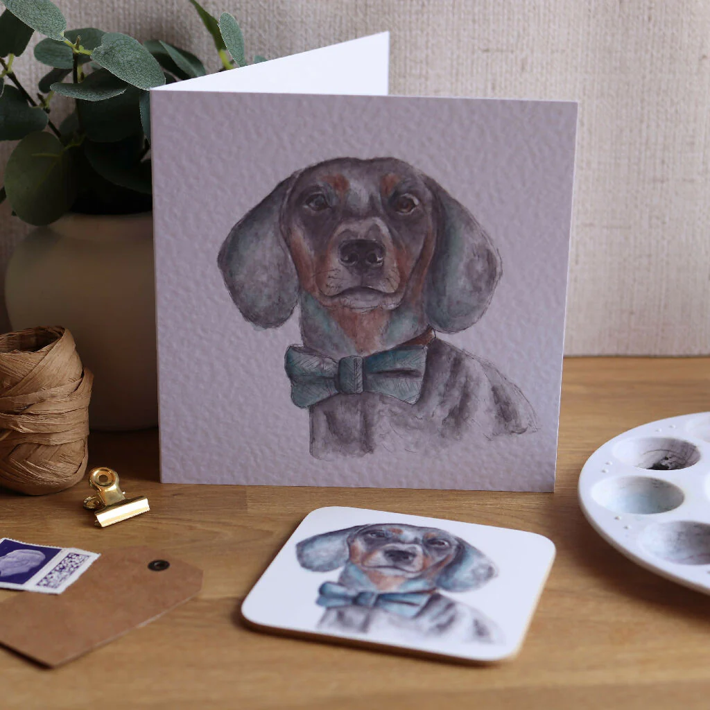 Dachshund Greeting Card - Image 2