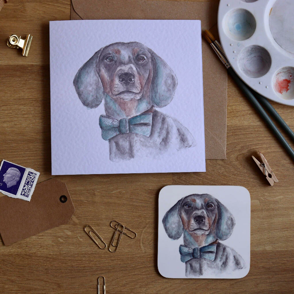 Dachshund Greeting Card - Image 3