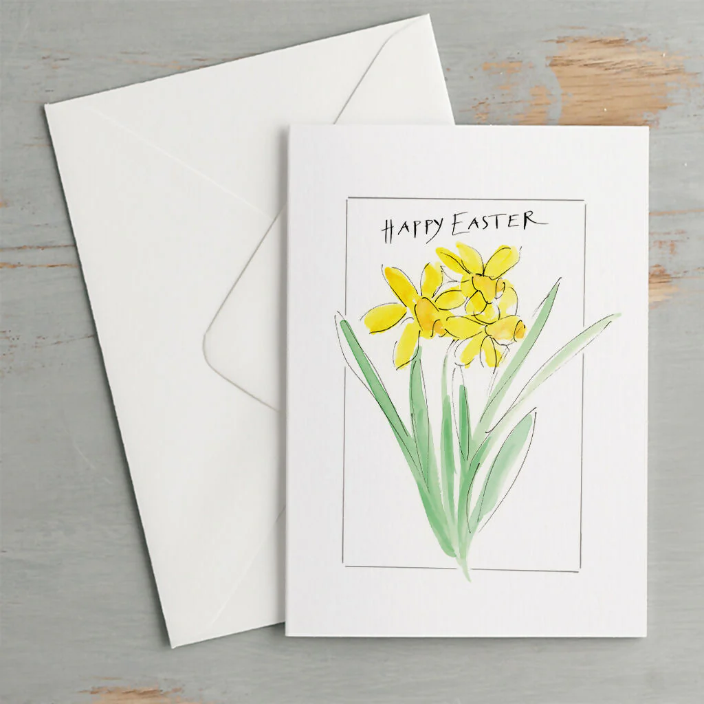 'Daffodils' Easter Greeting Card
