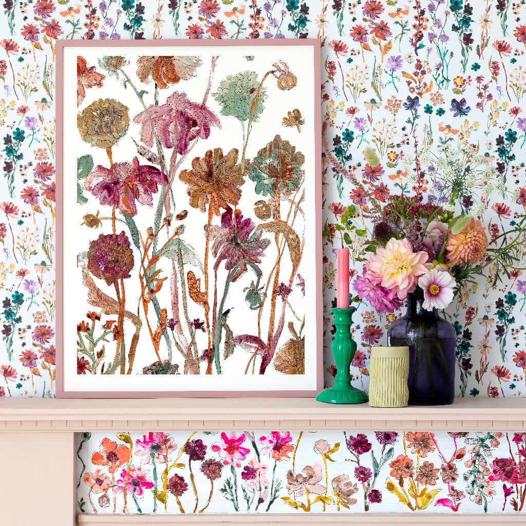 Dahlia Days Print