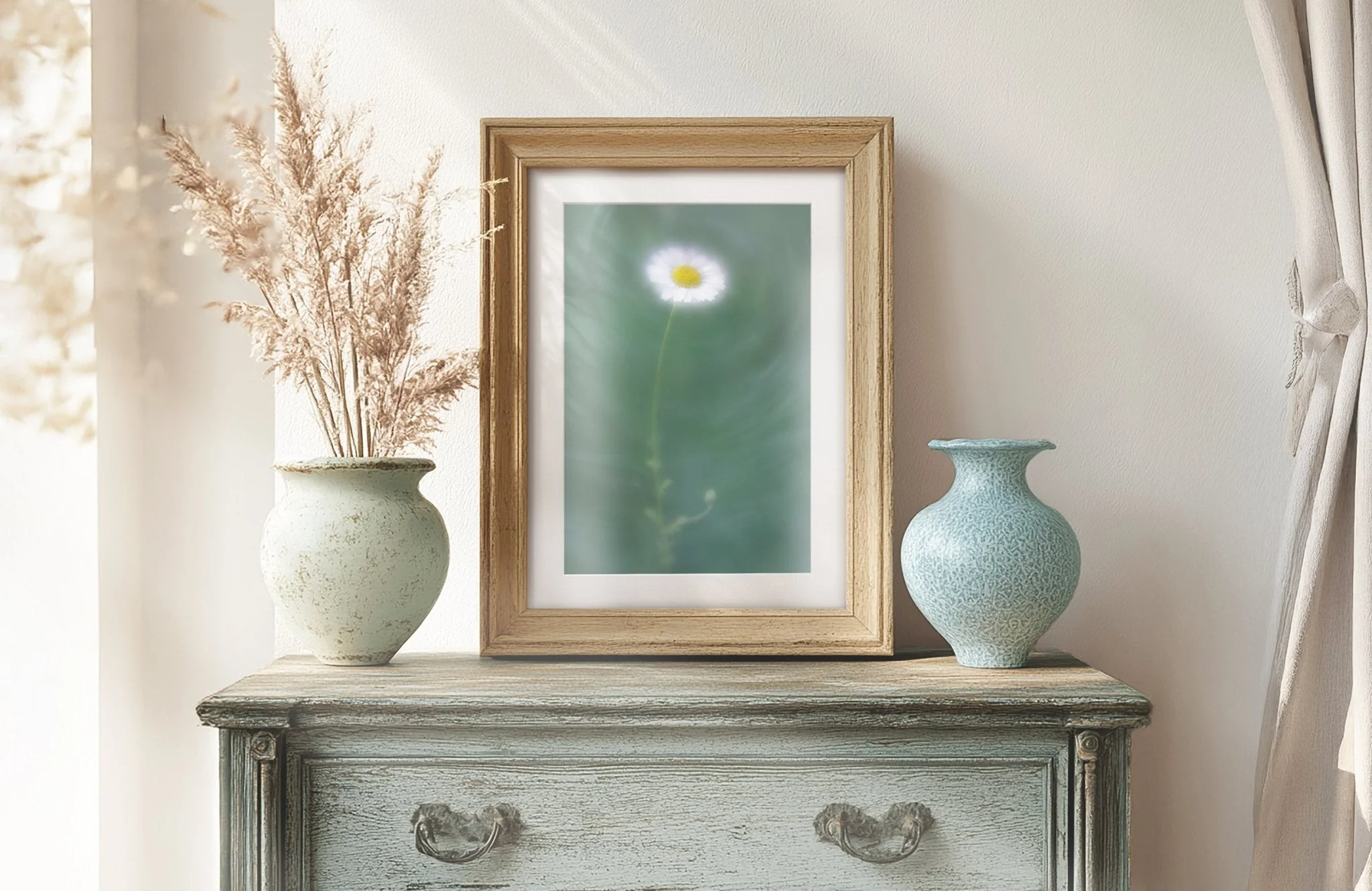 Flower Art Print for Home Interiors 'Daisy'