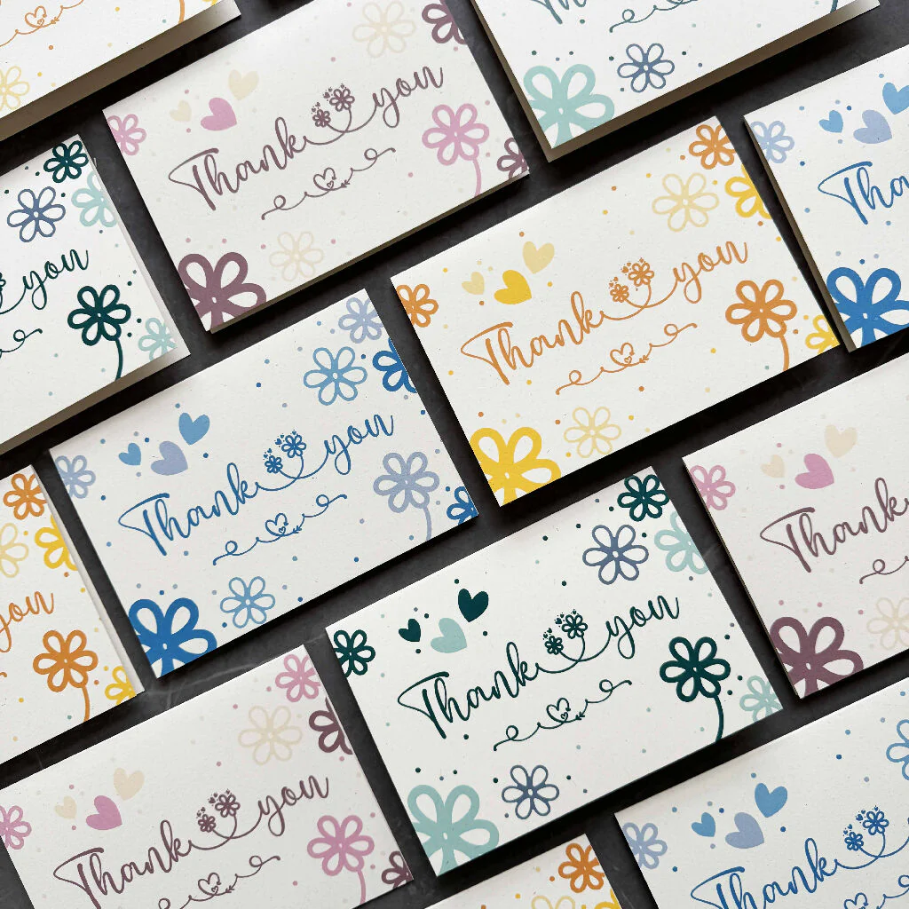 Daisy Thank You Note Card Set