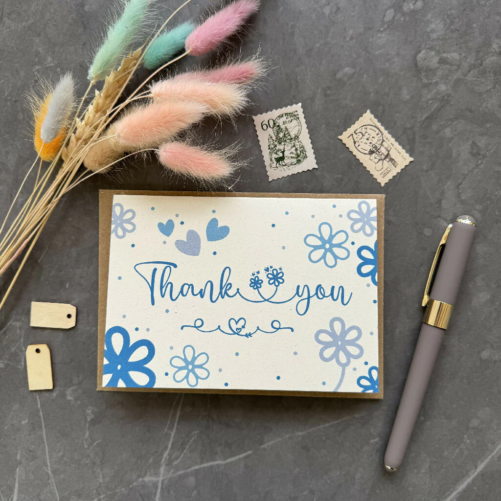 Daisy Thank You Note Card Set - Image 6