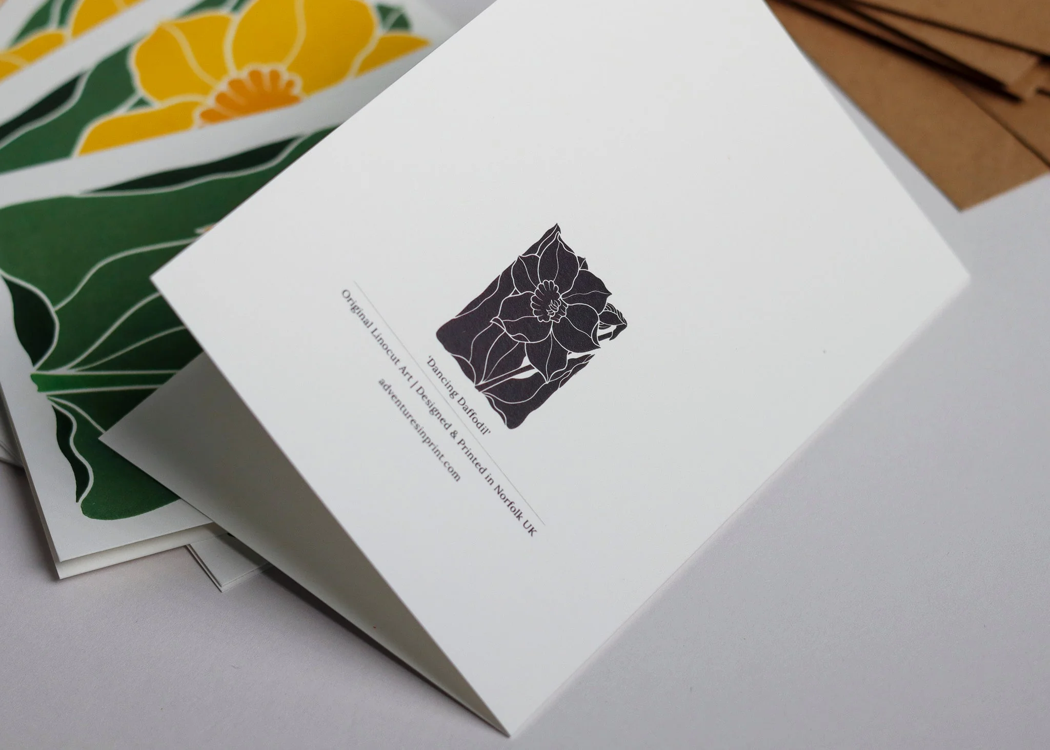 Dancing Daffodil | Set of 8 Notecards & Envelopes - Image 7