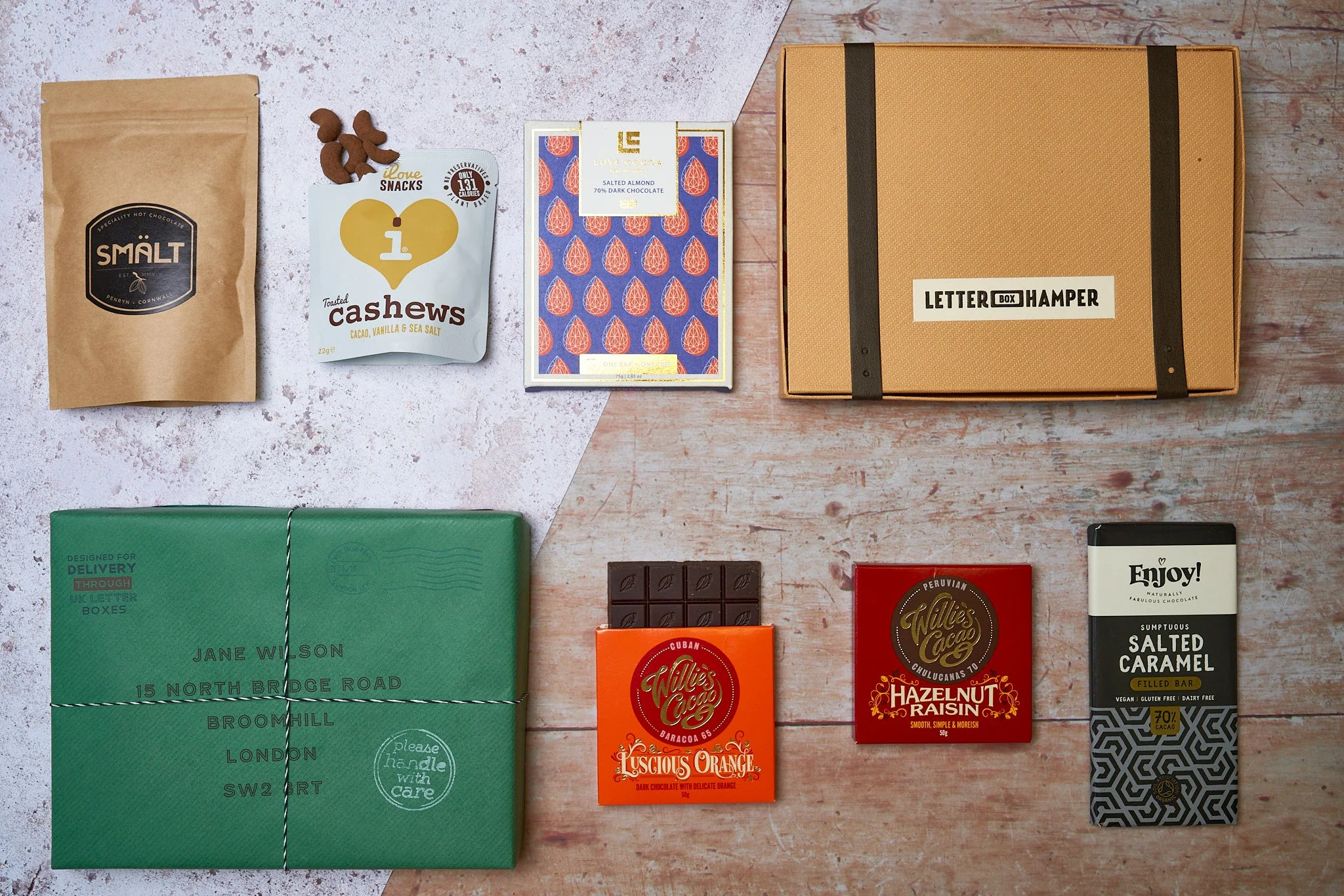 Dark Chocolate Lovers Letter Box Hamper - Image 3