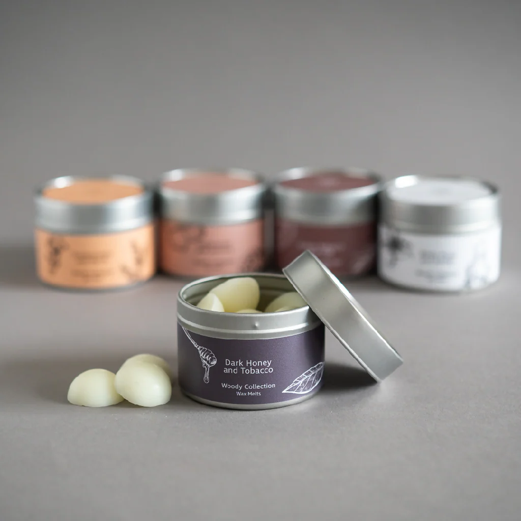 Dark Honey and Tobacco Candle or Wax Melts - Image 2