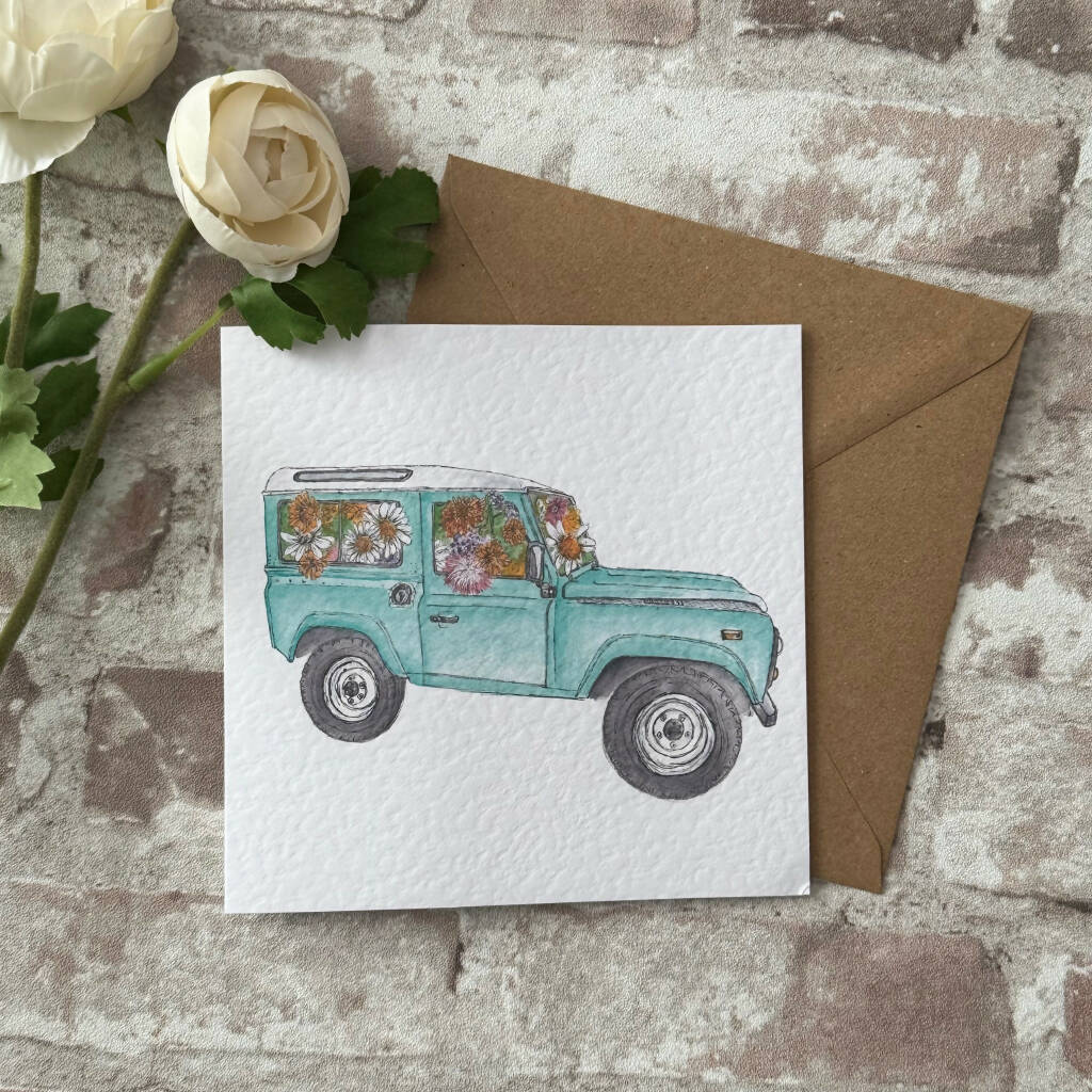 Defender In Bloom Greeting Card - Image 4