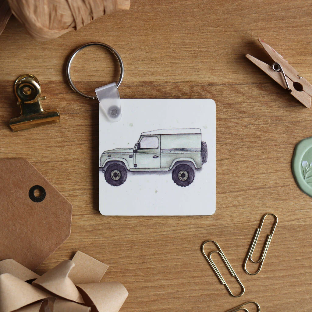 Defender Keyring
