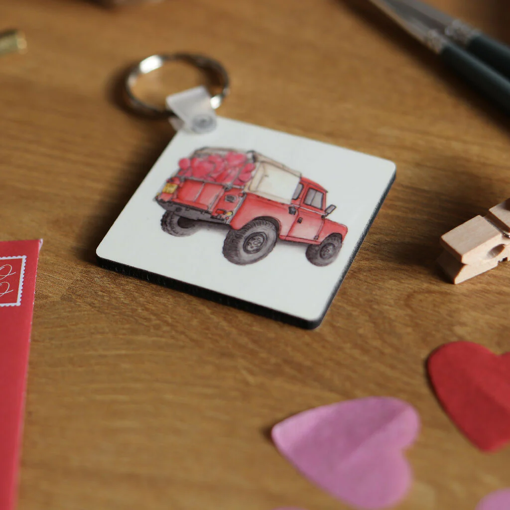 Defender Love Keyring - Image 2
