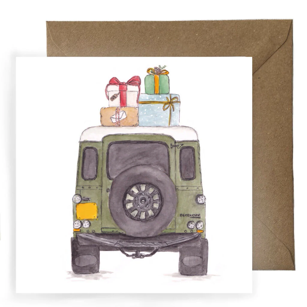 Defender Presents Greeting Card - Image 3