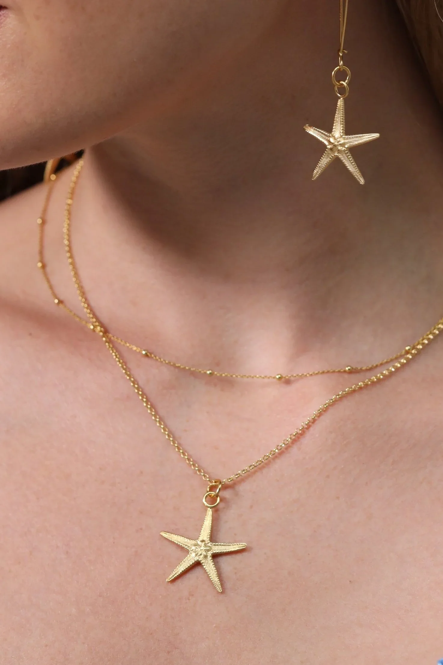 Delicate Starfish Pendant - Image 2