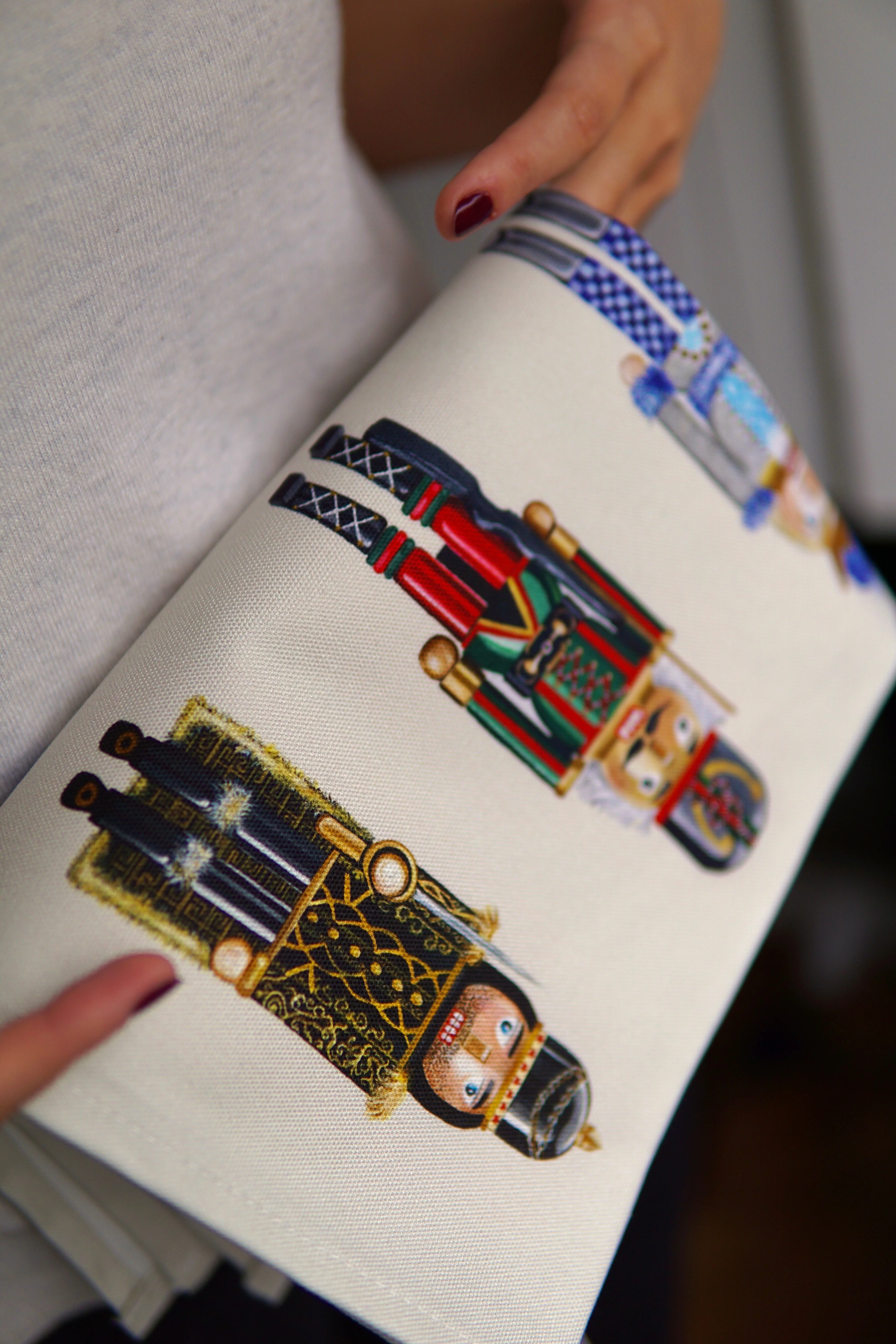 Designer Nutcracker Tea Towels - Image 5
