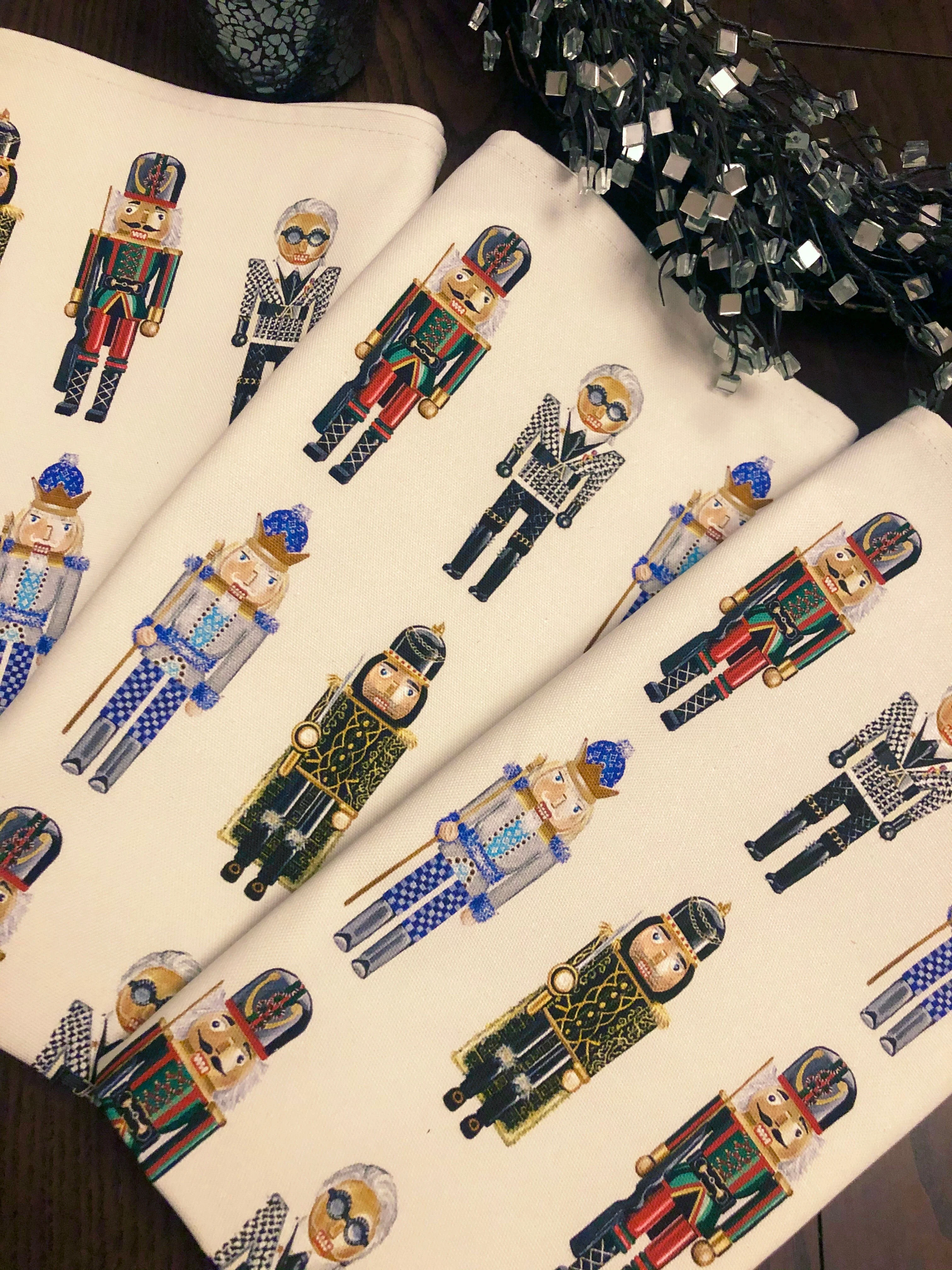 Designer Nutcracker Tea Towels - Image 8