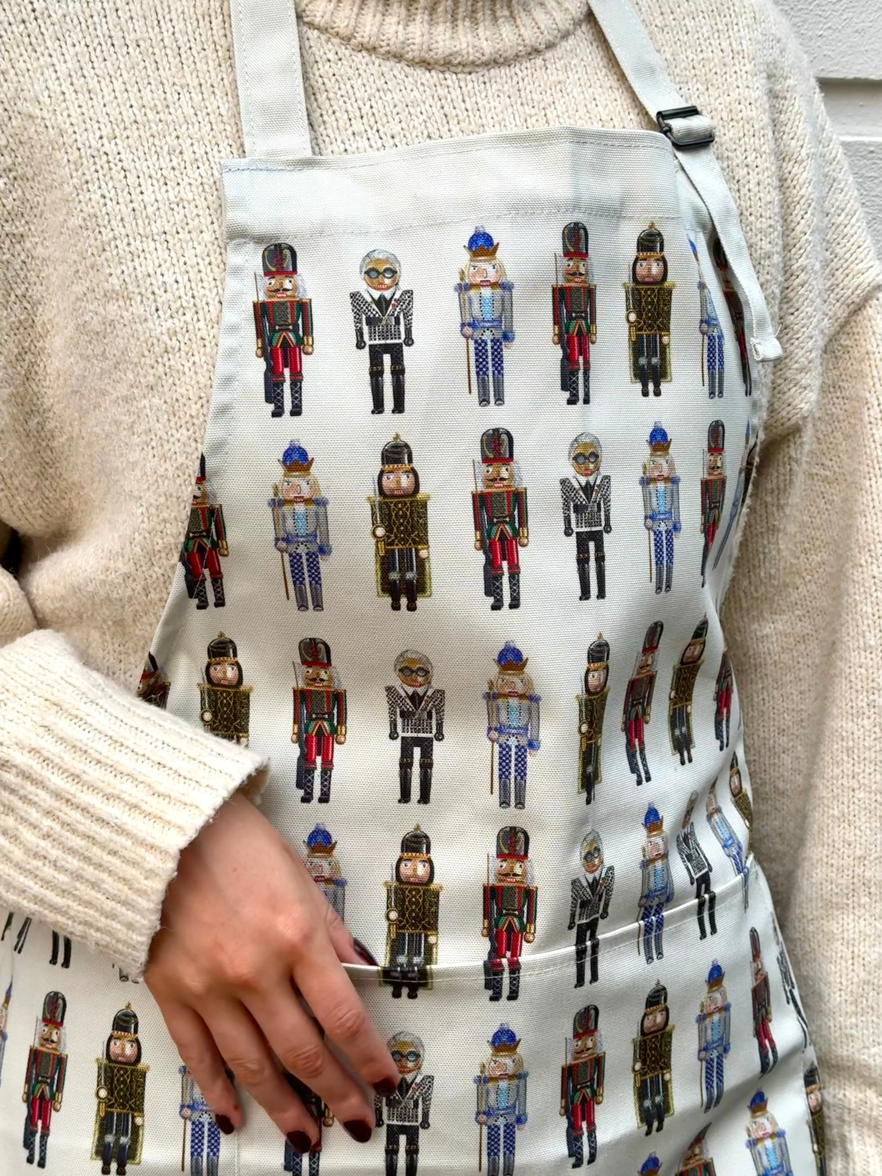 Designer Nutcrackers 100% Cotton Apron