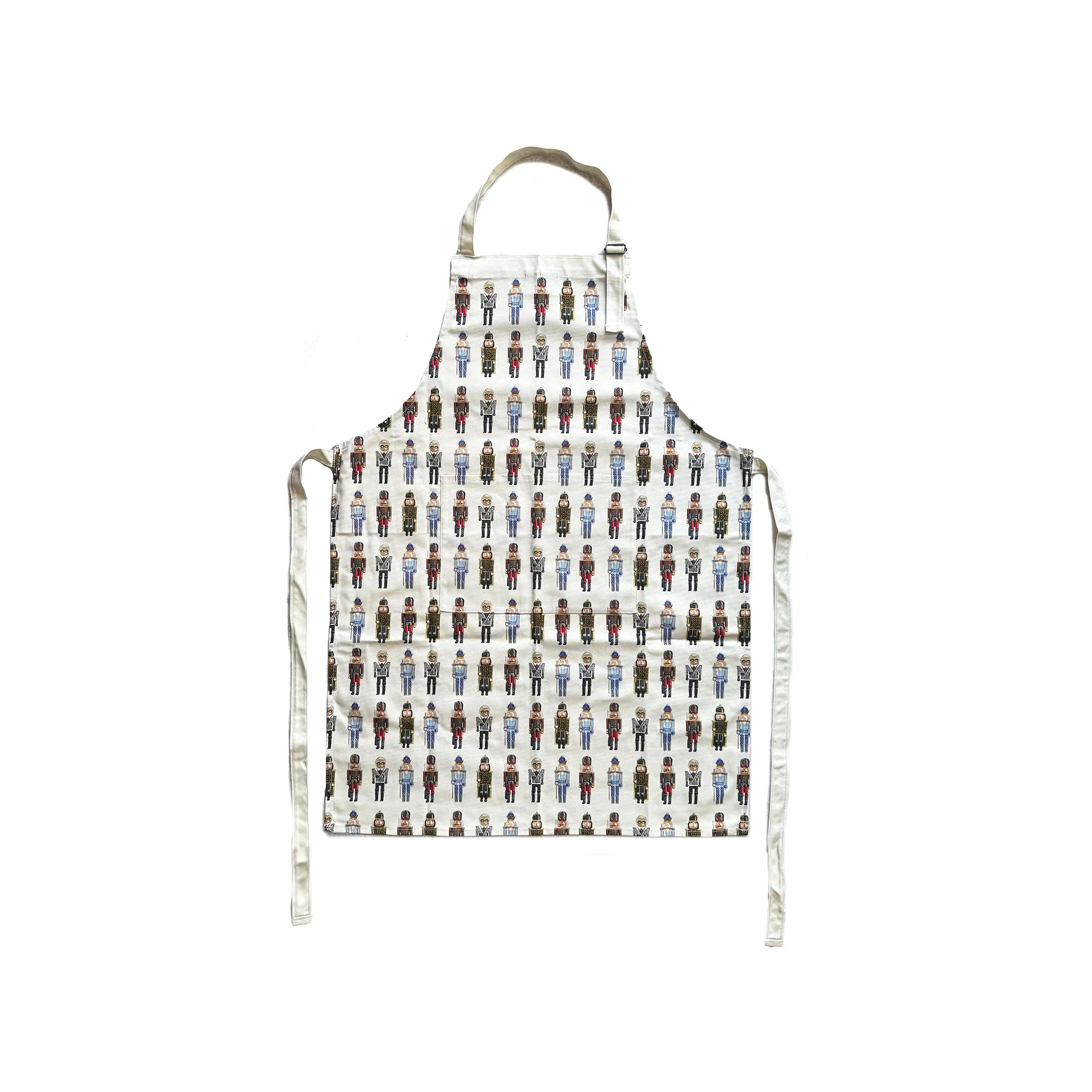 Designer Nutcrackers 100% Cotton Apron - Image 2