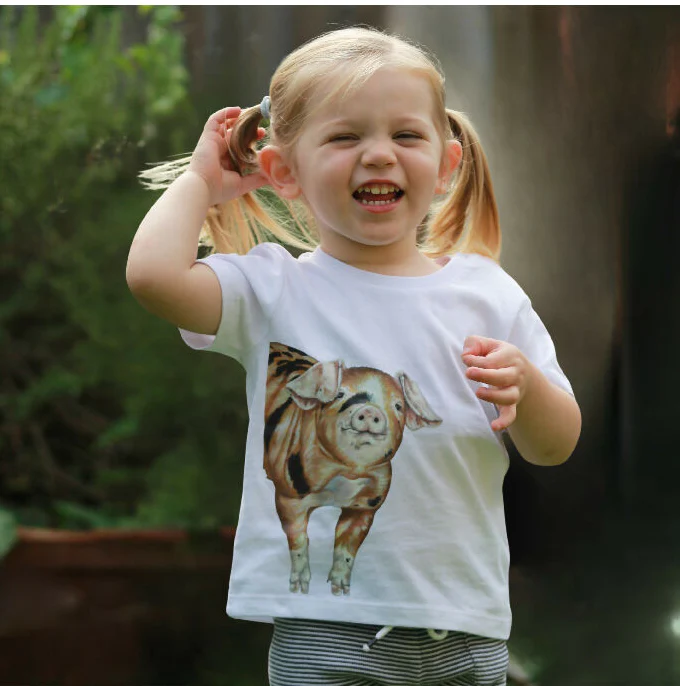 Diddy Pig Children's T Shirt