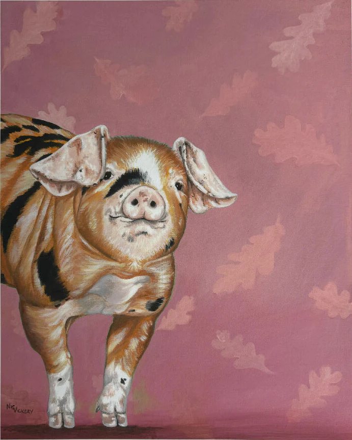 Diddy Pig Limited Edition Giclée Print - Image 3
