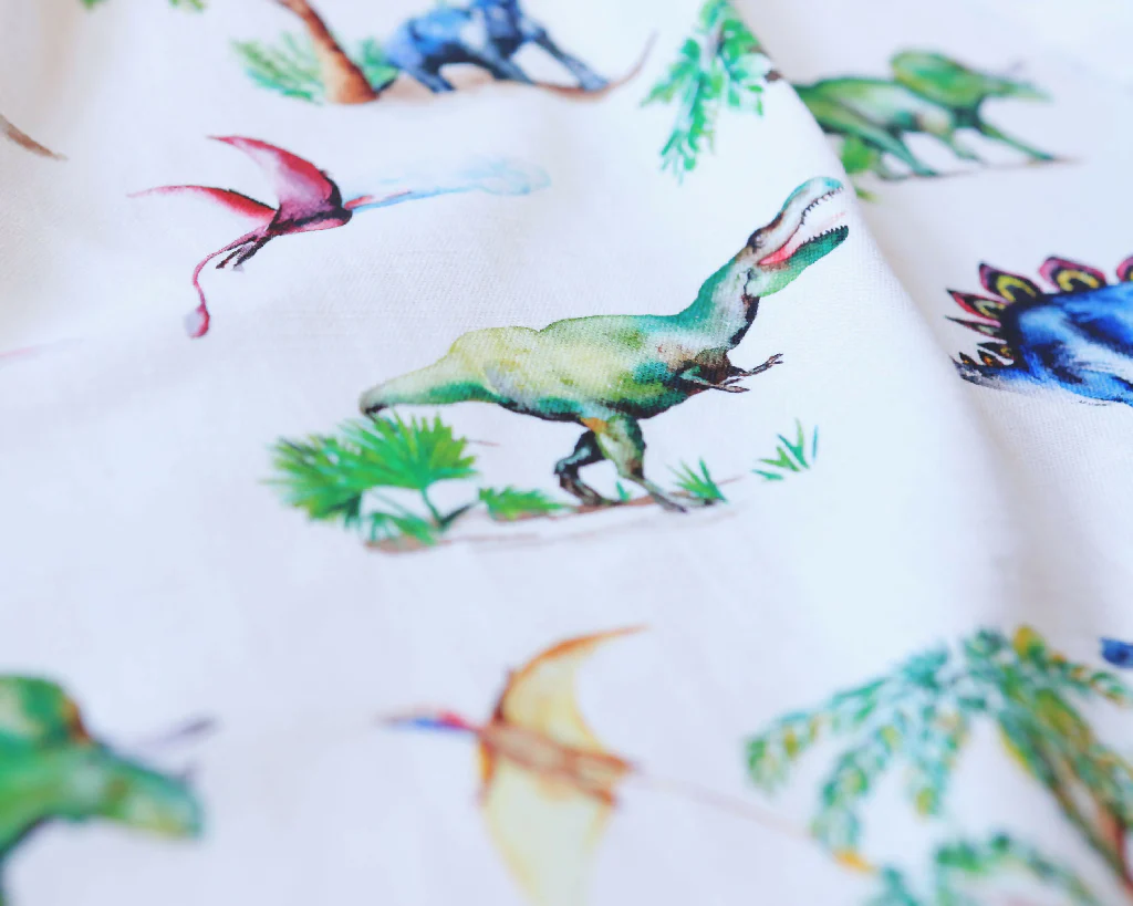 Dinosaurs Curtain Fabric - Image 3