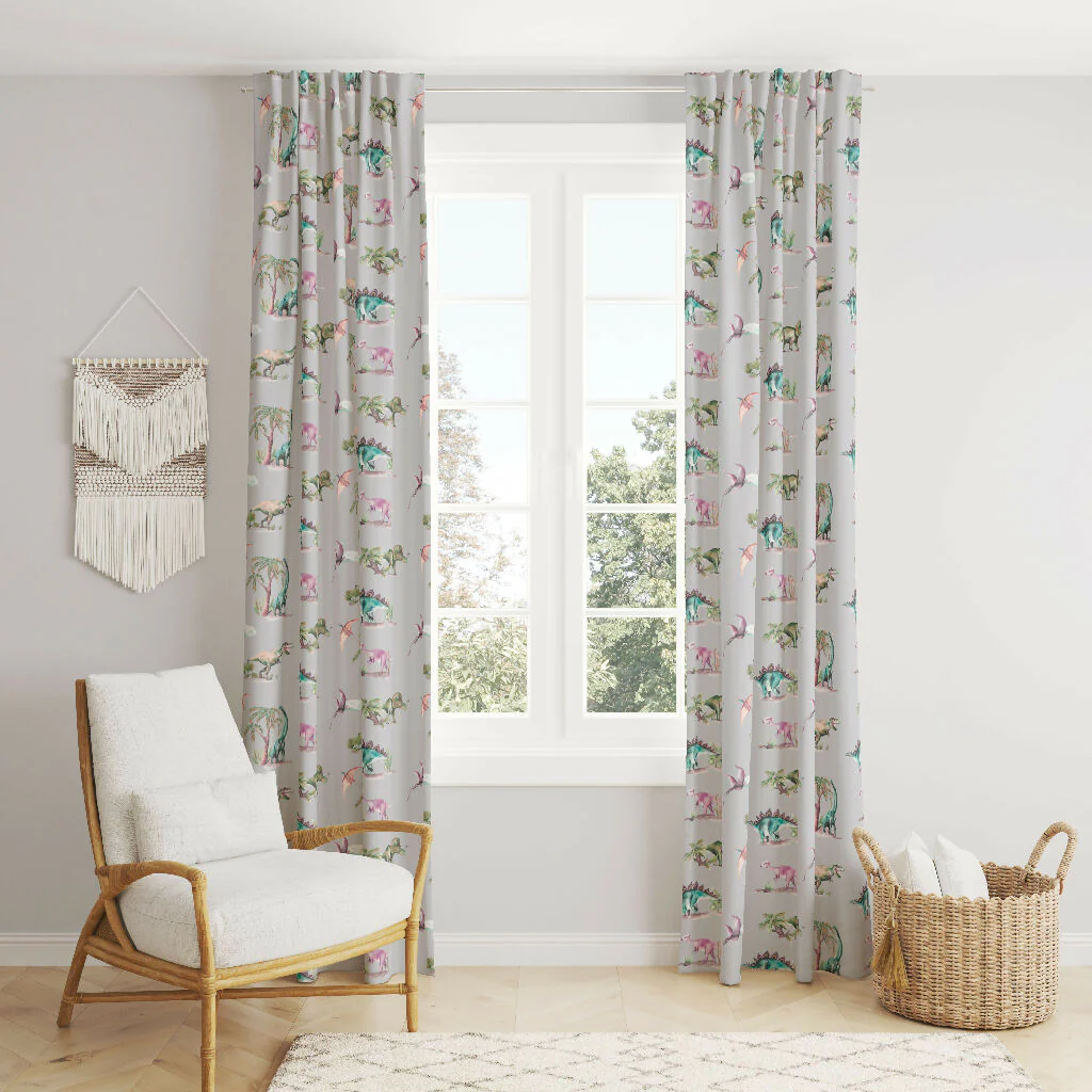 Dinosaurs Curtain Fabric - Image 4