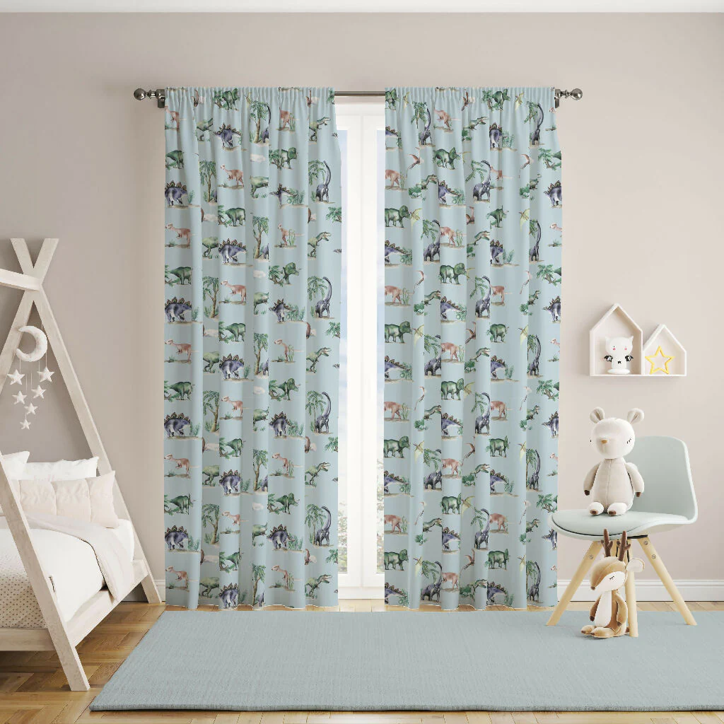 Dinosaurs Curtain Fabric - Image 7