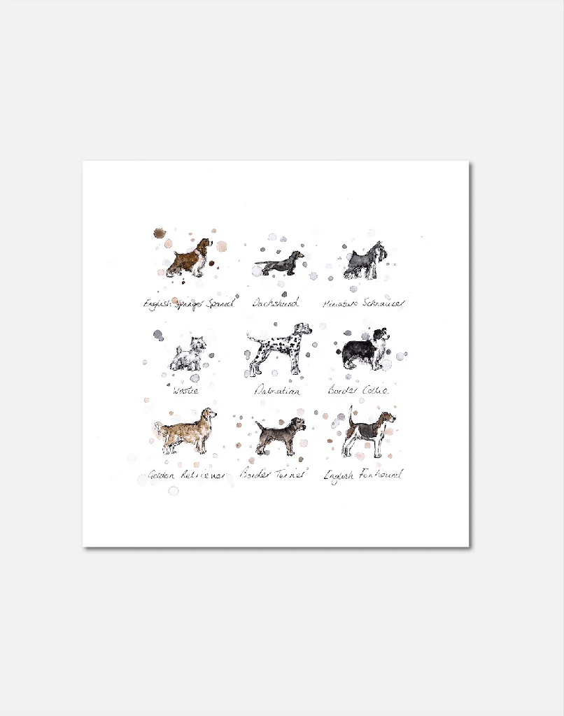 Dog Breeds | signed Limited Edition Print - Image 2