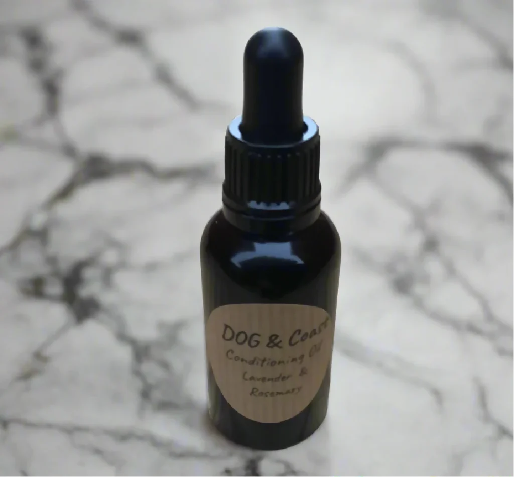 Dog Coat and Skin Conditioning Oil - Lavender & Rosemary