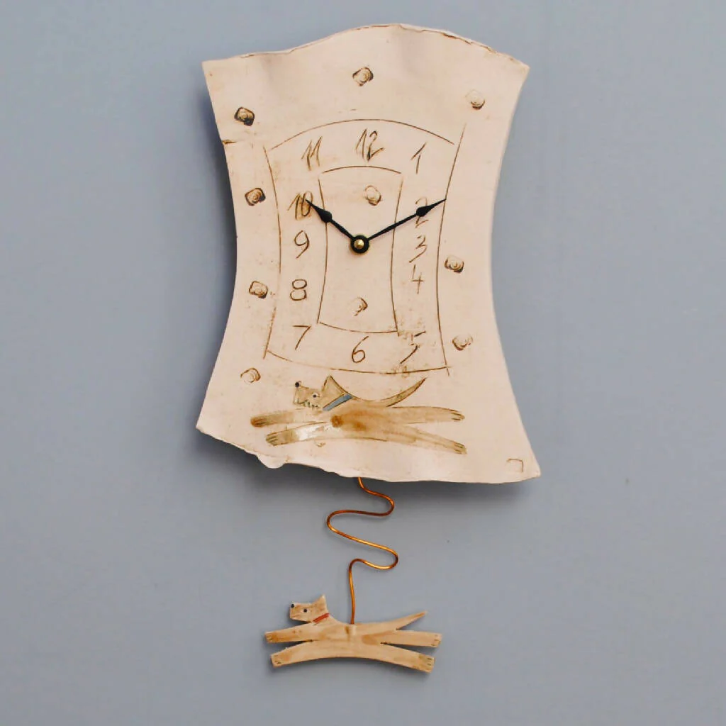 Dog Pendulum Wall Clock - Image 6