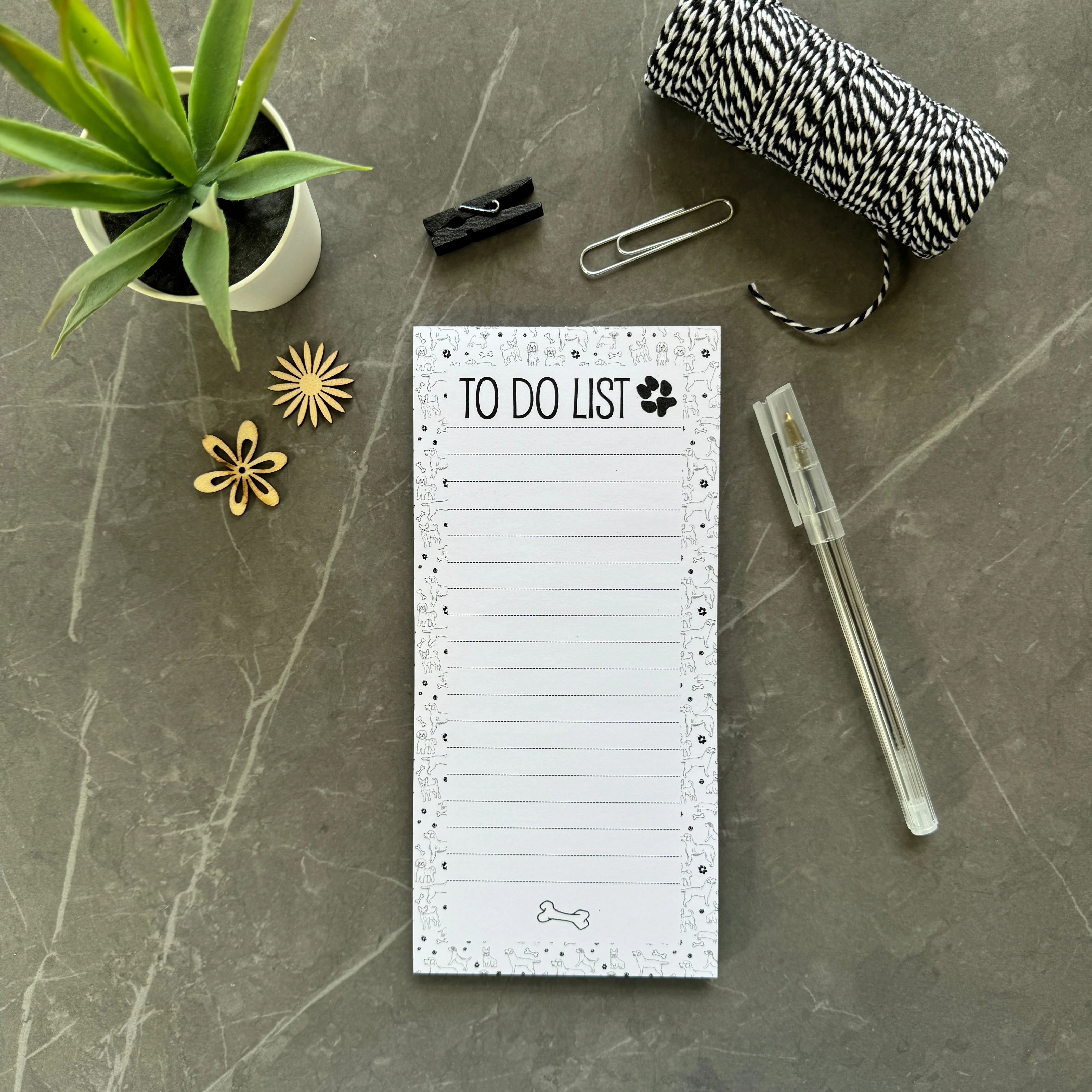 Dog To Do List Pad