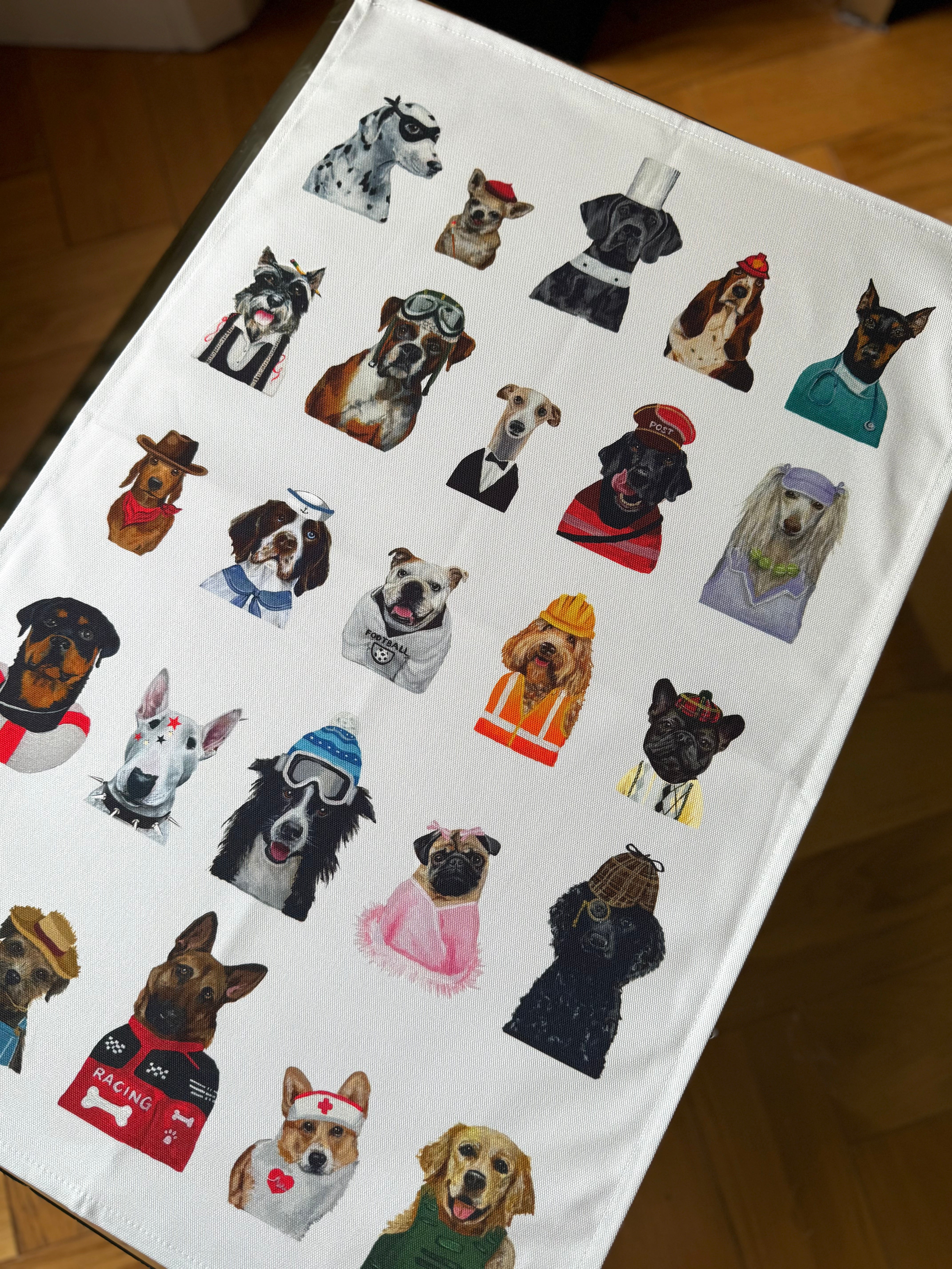 DOGS 100% Cotton Tea Towels - Image 5
