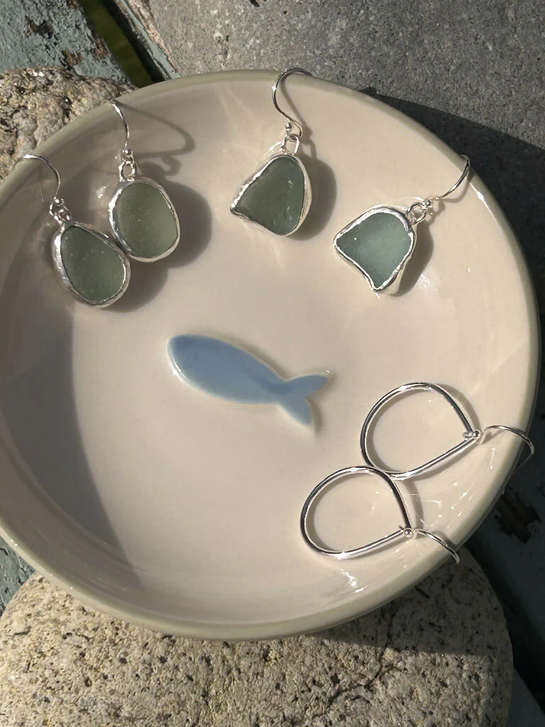 Dolce vita silver drop Earrings - Image 3
