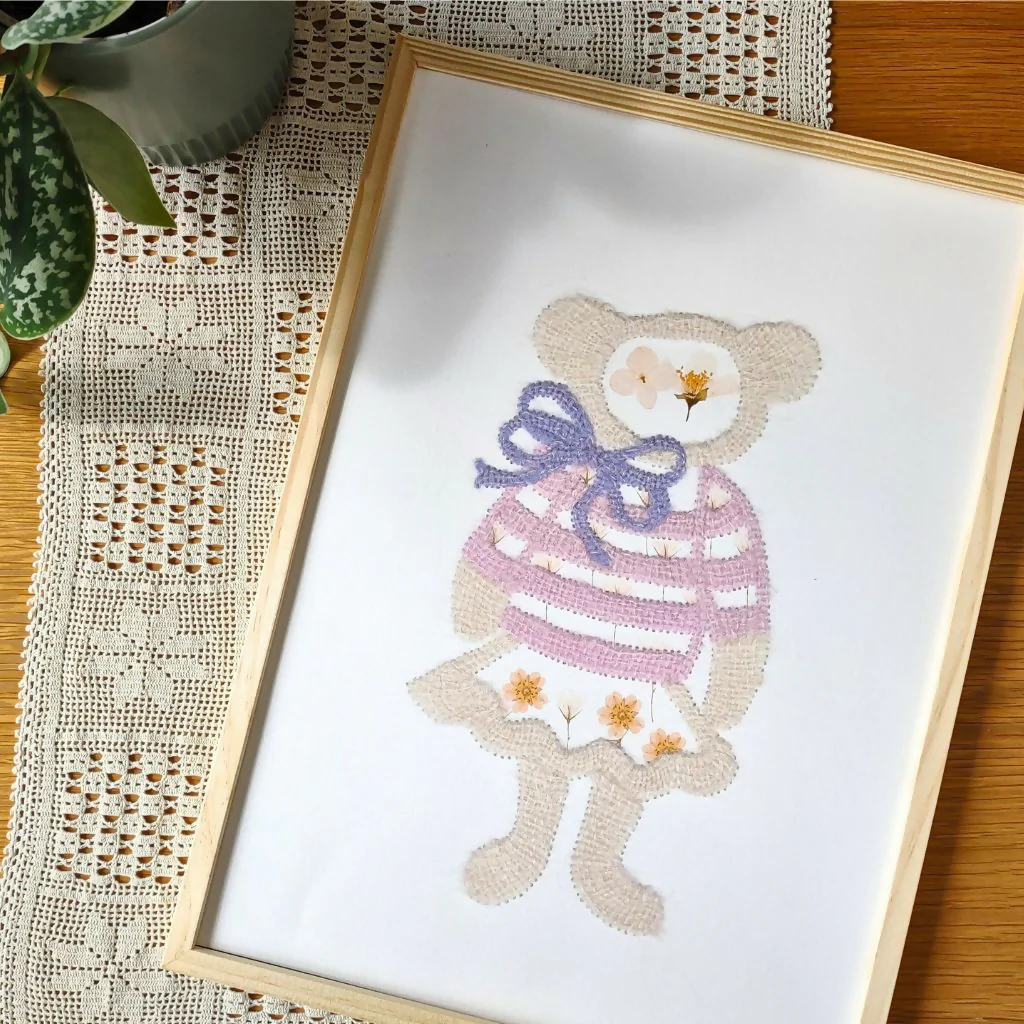 Dora The Bear Art Print - Image 2