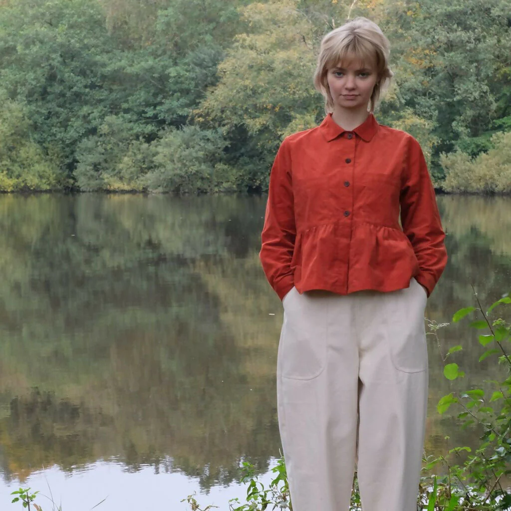 Dorothy Peplum Blouse - Image 2