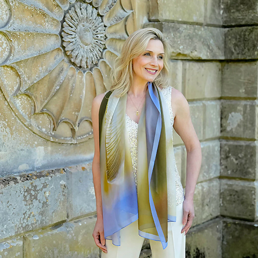 Dreamy petal silk scarf - Image 2