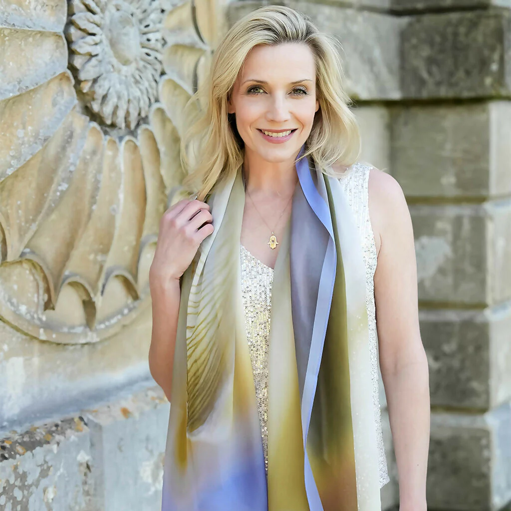 Dreamy petal silk scarf - Image 3