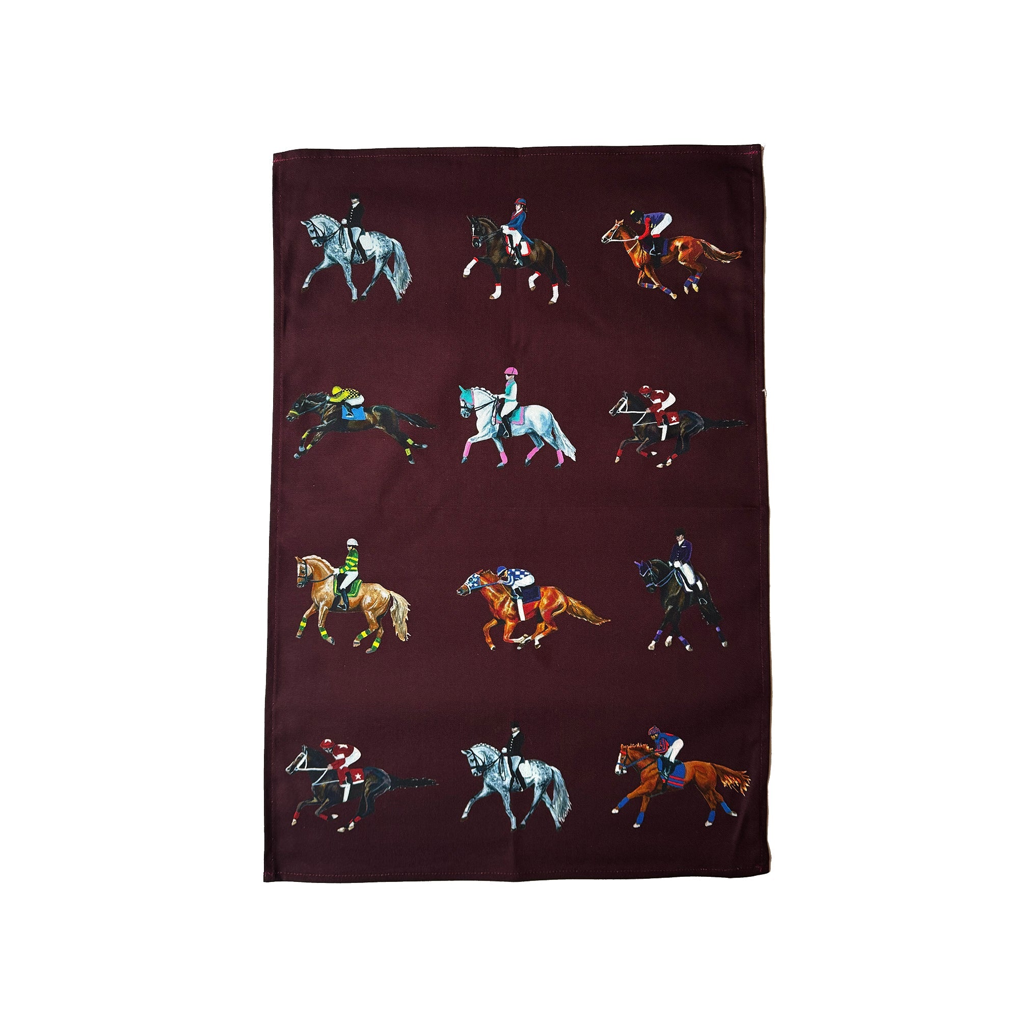 Dressage & Racehorses 100% Cotton Tea Towels - Image 2