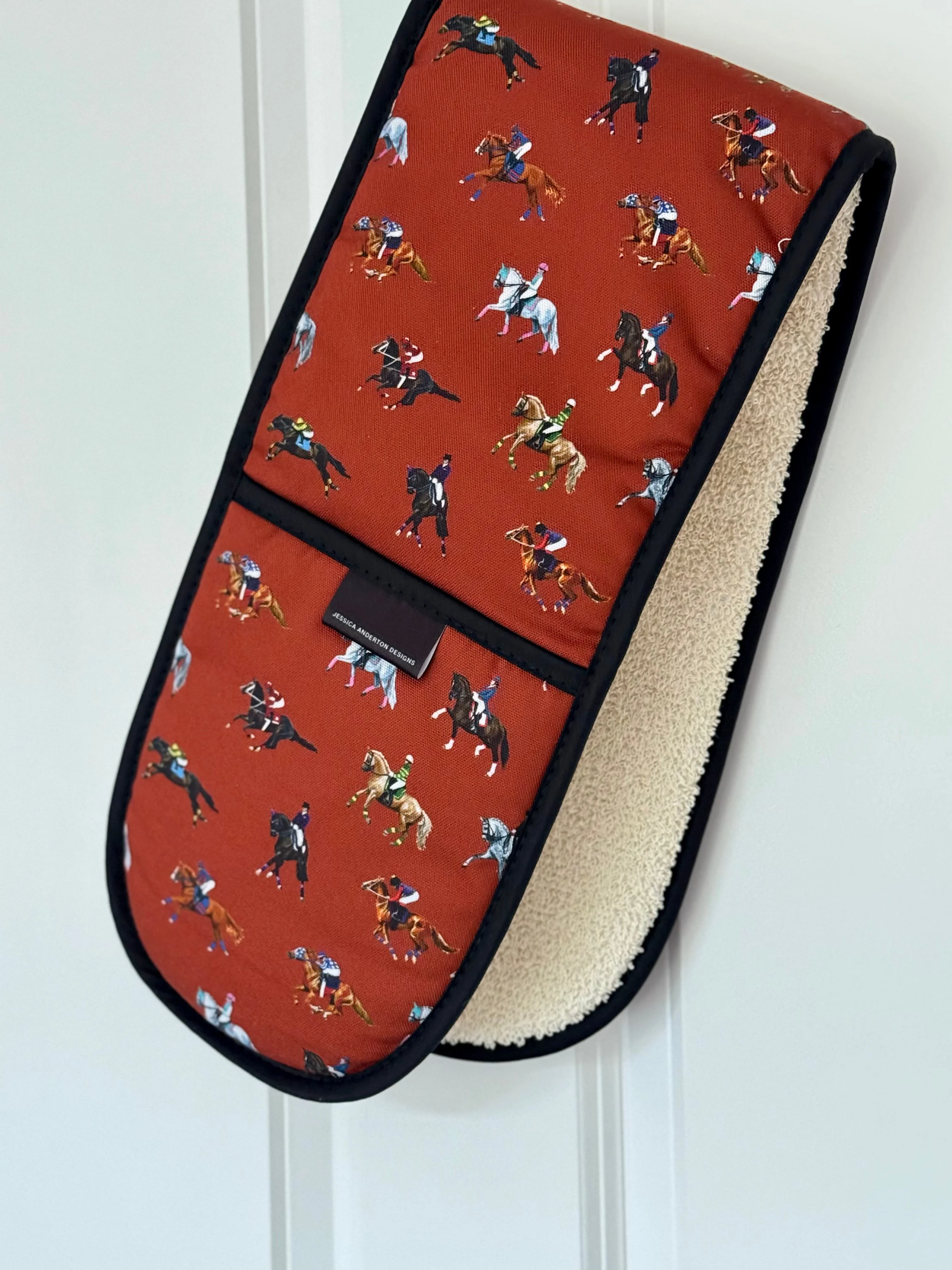 Dressage & Racehorses Double Oven Gloves - Image 10