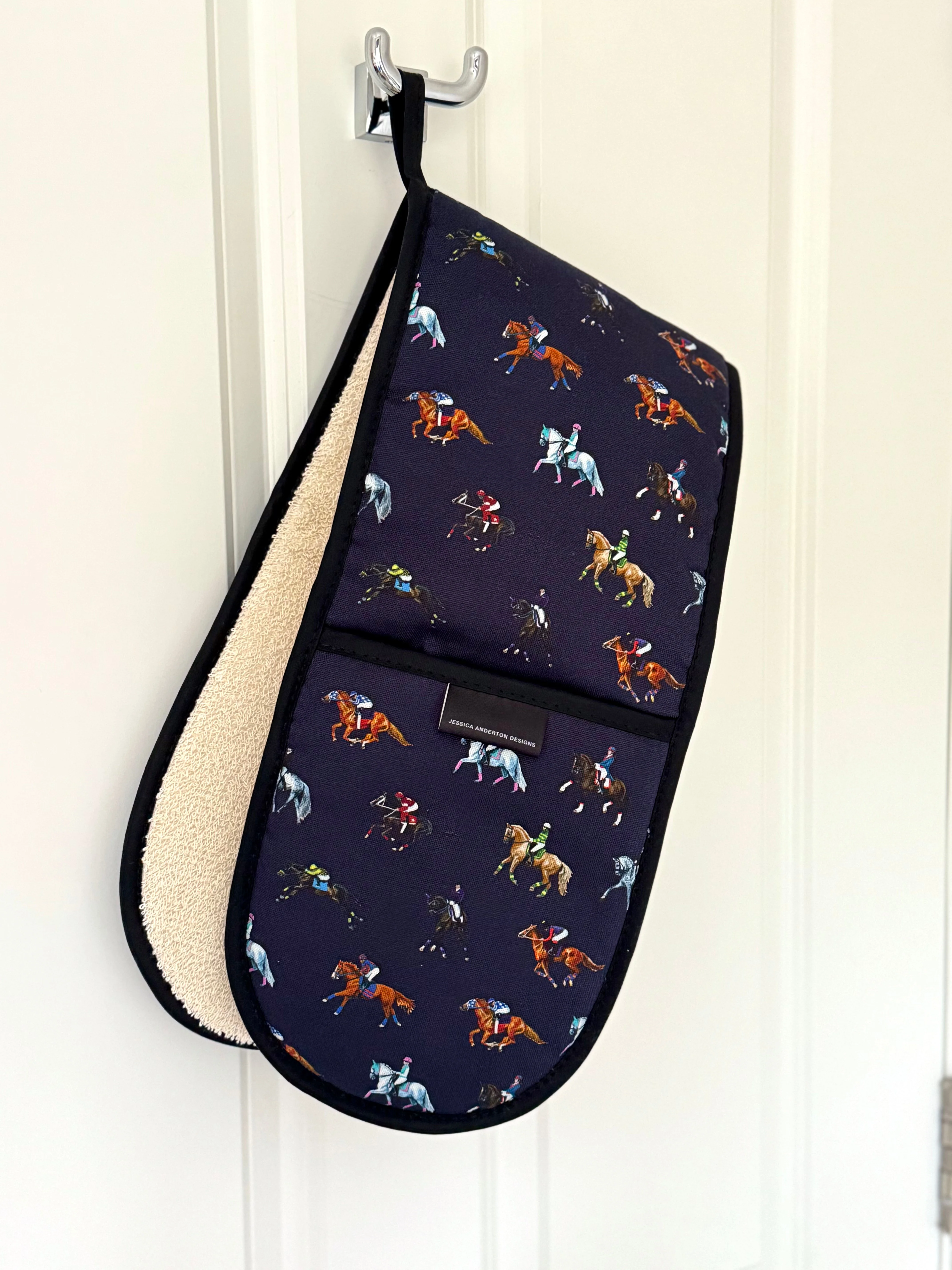 Dressage & Racehorses Double Oven Gloves - Image 7