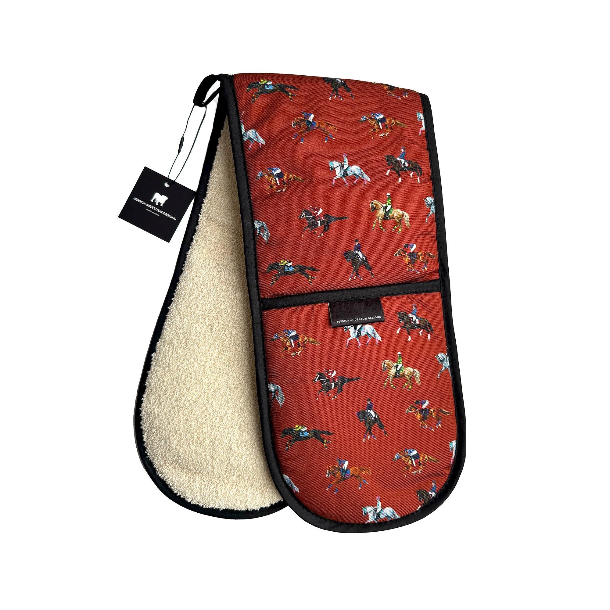 Dressage & Racehorses Double Oven Gloves - Image 8