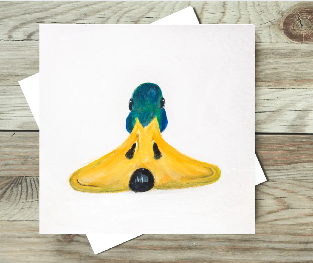 Duck Face Card | Birthday, Blank or Ay Up - Image 3