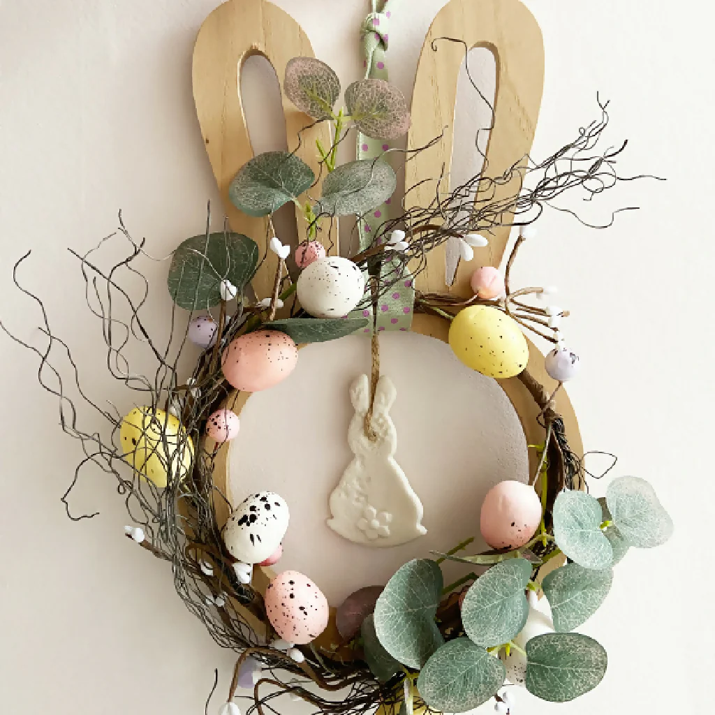 Easter Bunny Wreath
