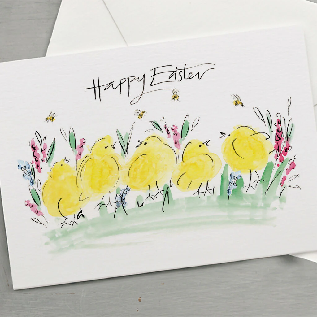 'Chicks & Bumble Bees' Easter Card - Image 2