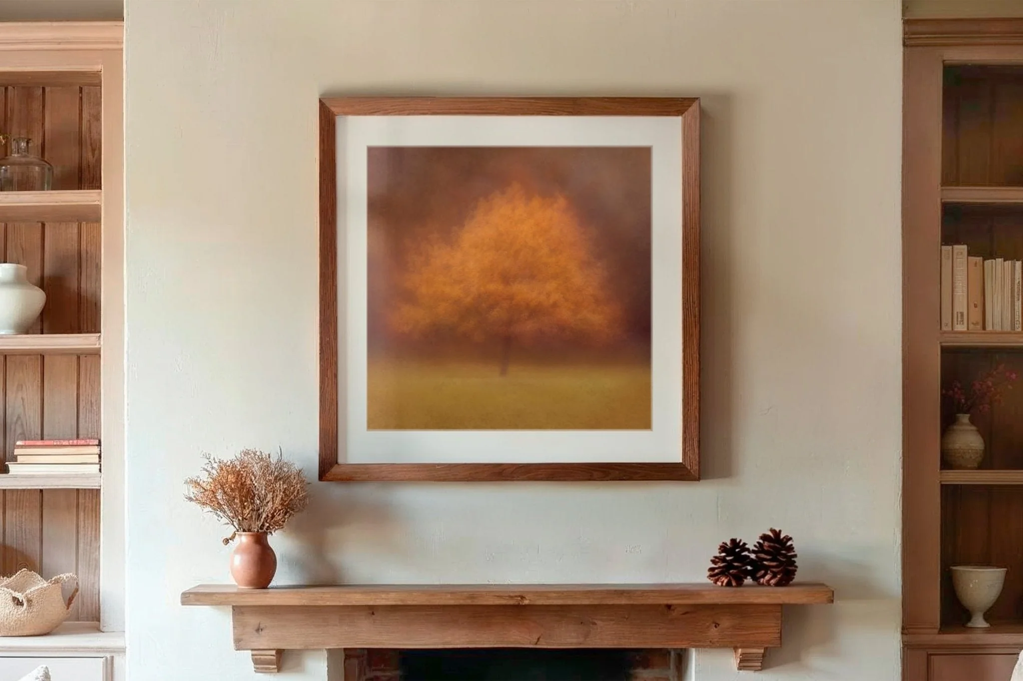 Autumnal Fine Art Tree Print 'Eilan'