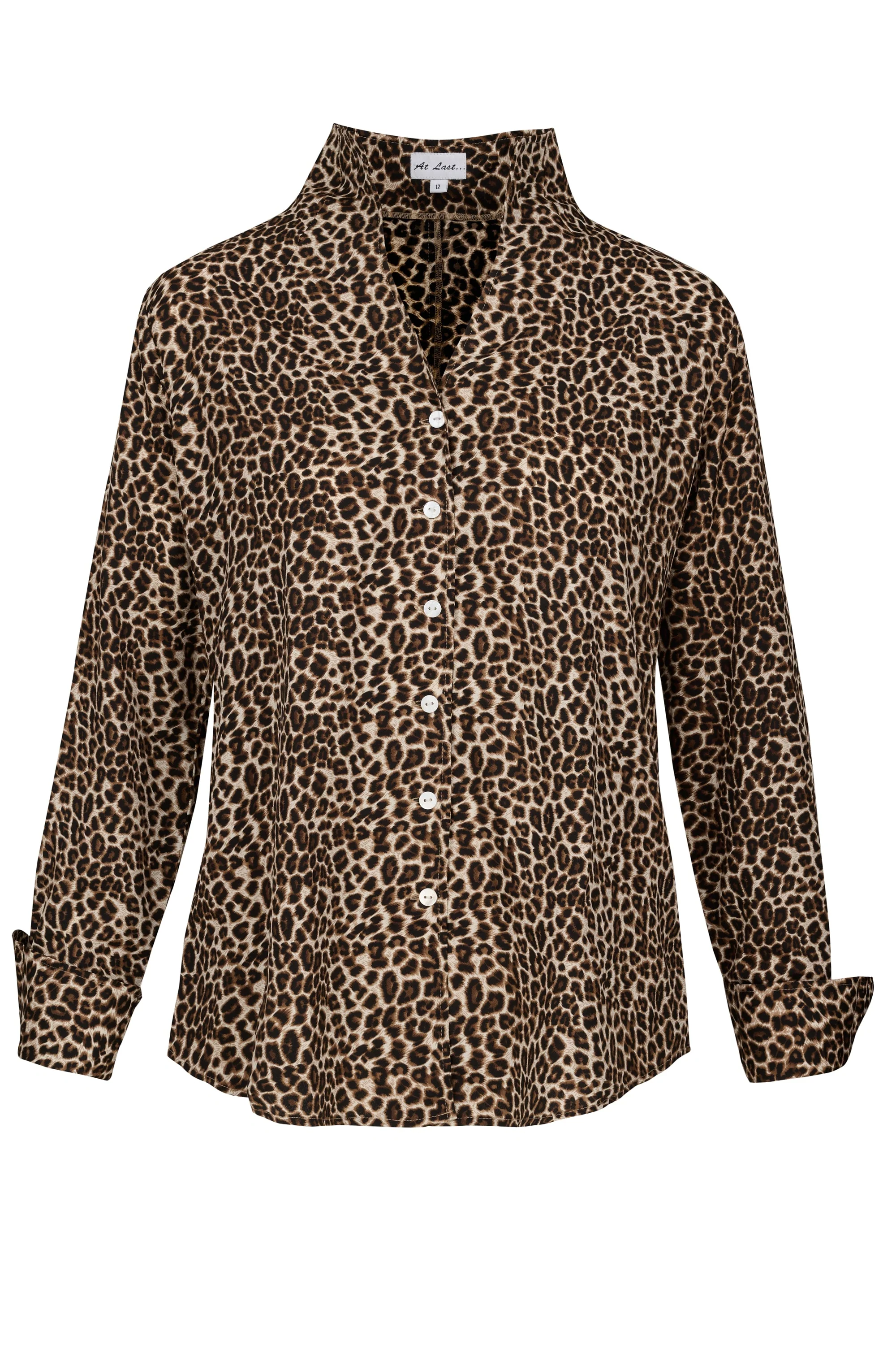 Chelsea Shirt In Baby Leopard Print - Image 3